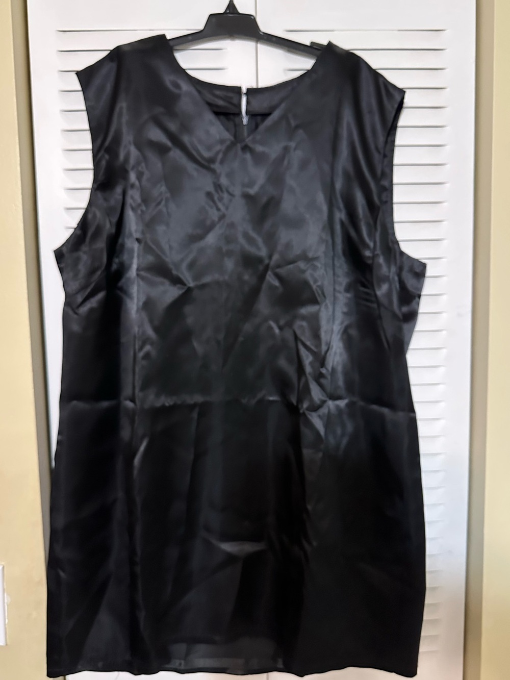 Cruella de Vil Costume Set (Satin Black Dress & Split Black/White Wig